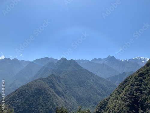 Macchu Piccu mountains photo