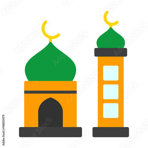 27 - Islam Minar Icon