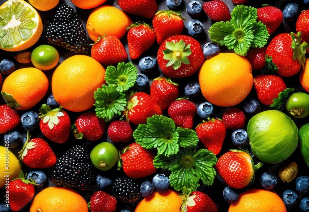 vibrant macro shot showcasing colorful nutritious food choices including fresh nuts, wholesome, fruits, vegetables, grains, healthy, organic, diet, meal vibrant macro shot showcasing colorful nutritious food choices including fresh nuts, wholesome, fruits, vegetables, grains, healthy, organic, diet, meal