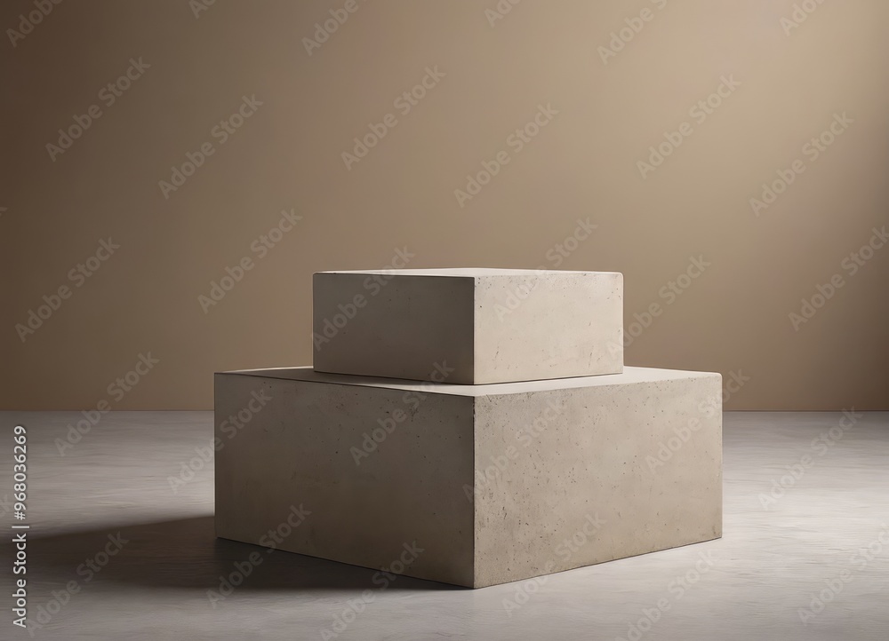 Geometric Concrete Display Plates Designed for Enhancing Modern Minimalist Decor Style Geometric Concrete Display Plates Designed for Enhancing Modern Minimalist Decor Style