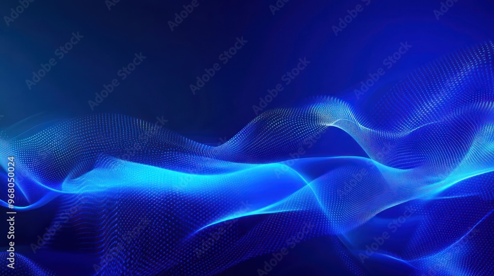 Abstract Blue Wave Pattern Background Abstract Blue Wave Pattern Background