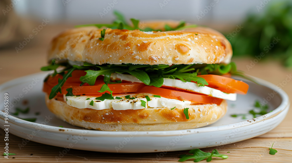 Smoked Salmon Bagel 