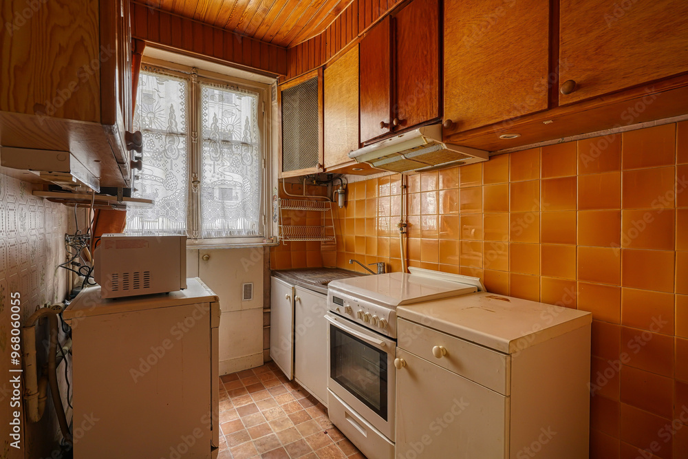 Fototapeta premium vintage kitchen interior