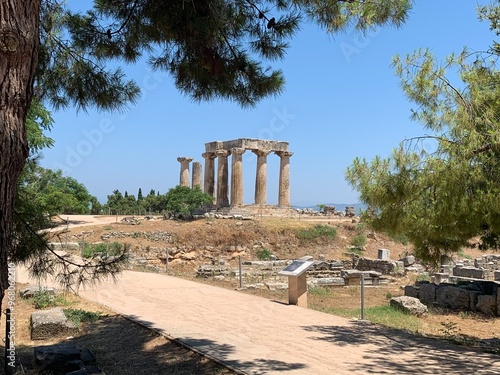 Ancient ruins in Greece
