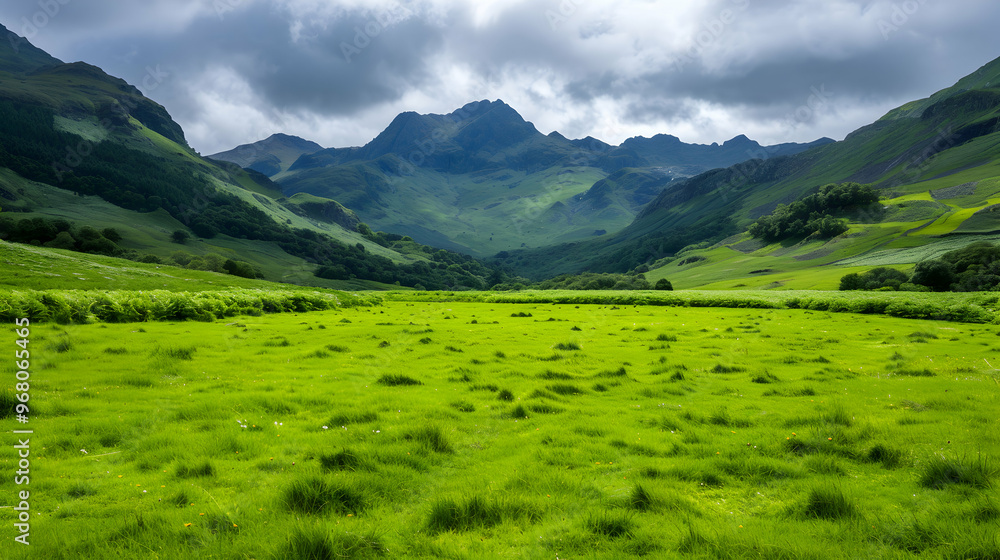 Fototapeta premium landscape in the mountains