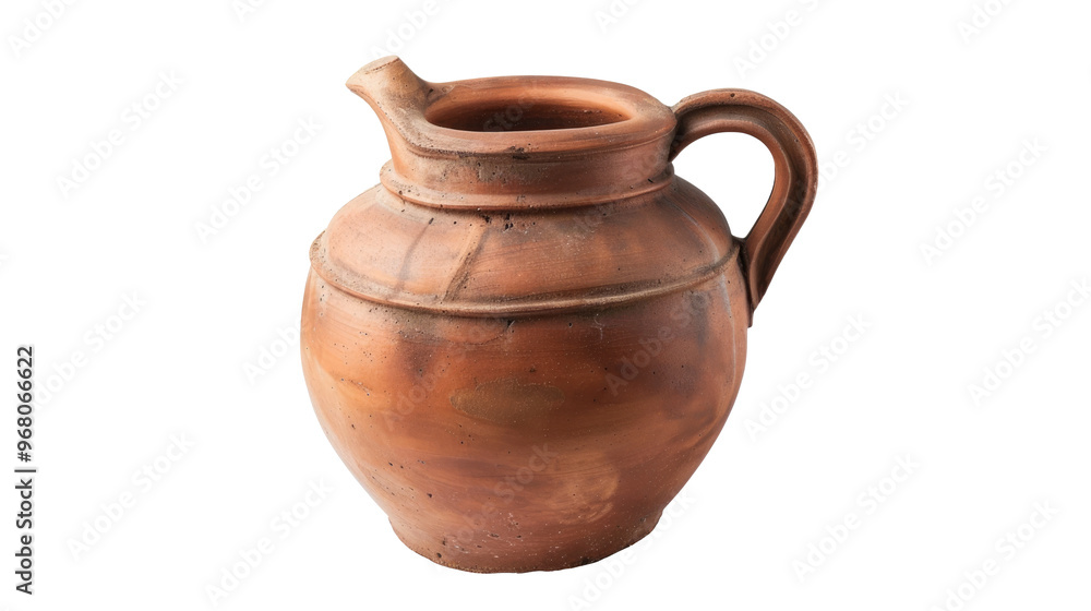 Clay pot on transparent background Clay pot on transparent background