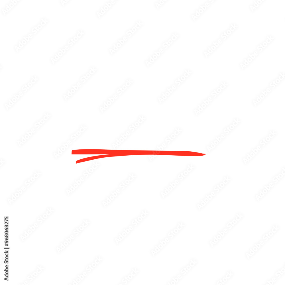 Hand drawn doodle sketch red marker stroke emphases, mark Hand drawn doodle sketch red marker stroke emphases, mark