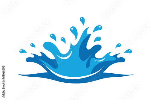 Water splash vector illustration G.eps