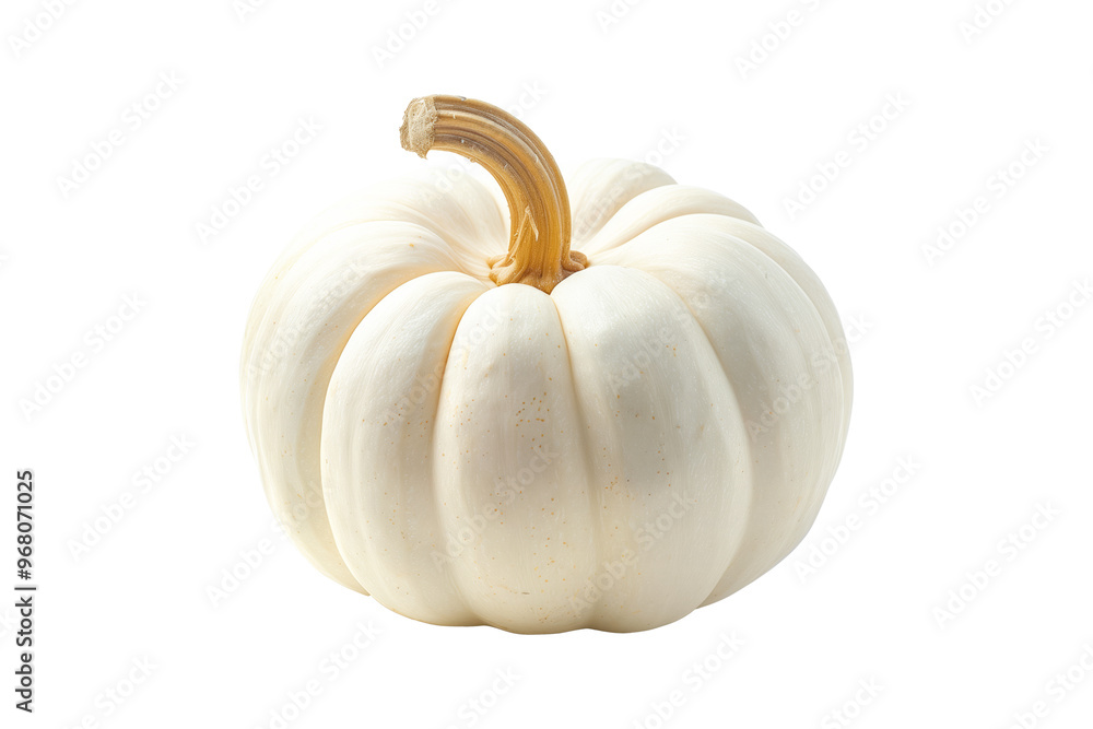White baby boo pumpkin isolated on a white background. Simplicity and natural beauty of the squash. White baby boo pumpkin isolated on a white background. Simplicity and natural beauty of the squash.