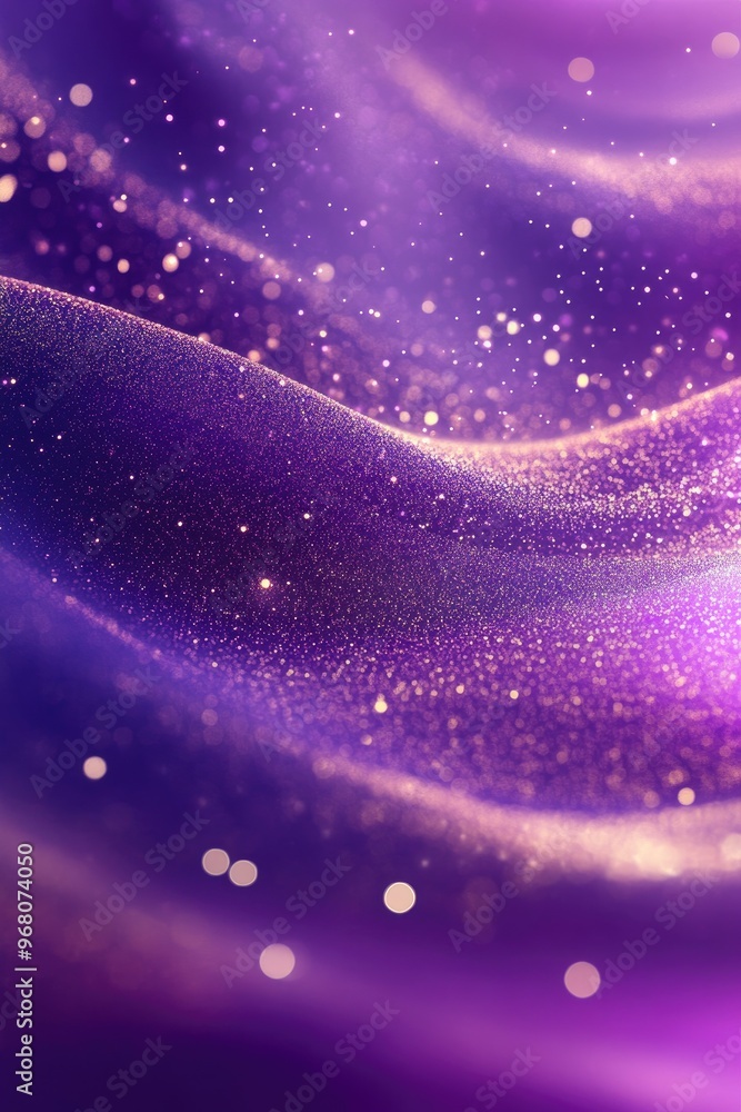 Vibrant abstract violet background featuring shimmering glitter elements in a line art style Vibrant abstract violet background featuring shimmering glitter elements in a line art style