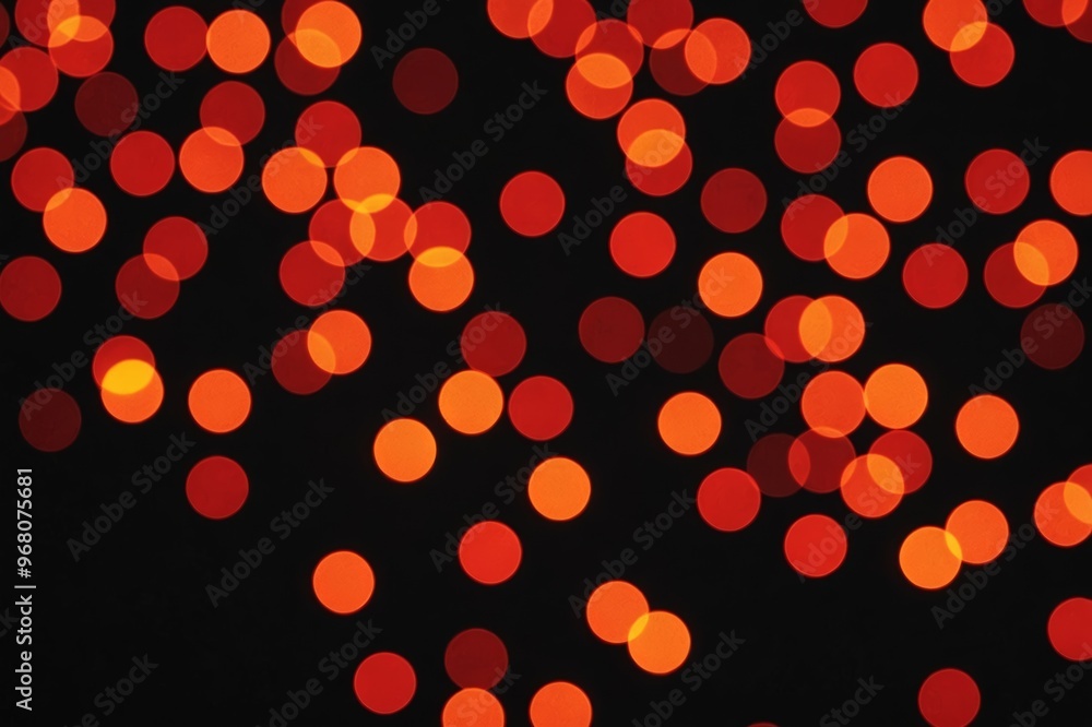 red and fire orange bokeh on a black background, bokeh abstract background, modern technological abstract background red and fire orange bokeh on a black background, bokeh abstract background, modern technological abstract background