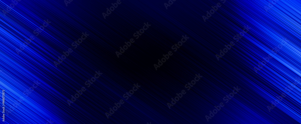 Fototapeta premium abstract blue and black are light pattern with the gradient is the with floor wall metal texture soft tech diagonal background black dark clean modern.