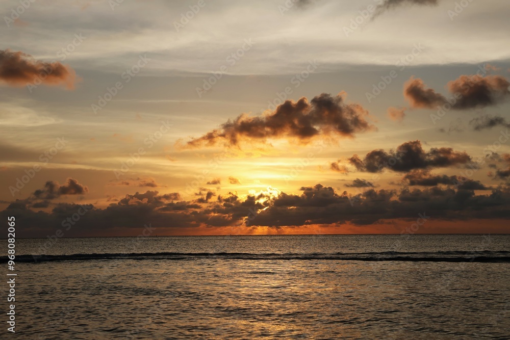 Fototapeta premium sunset on the beach
