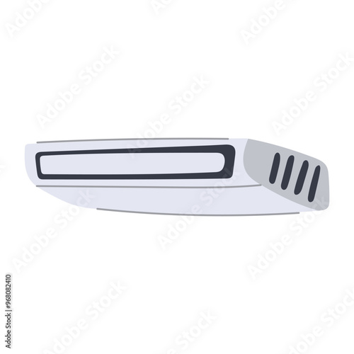 efficiency air conditioner cartoon. thermostat freon, inverter split, window portable efficiency air conditioner sign. isolated symbol vector illustration