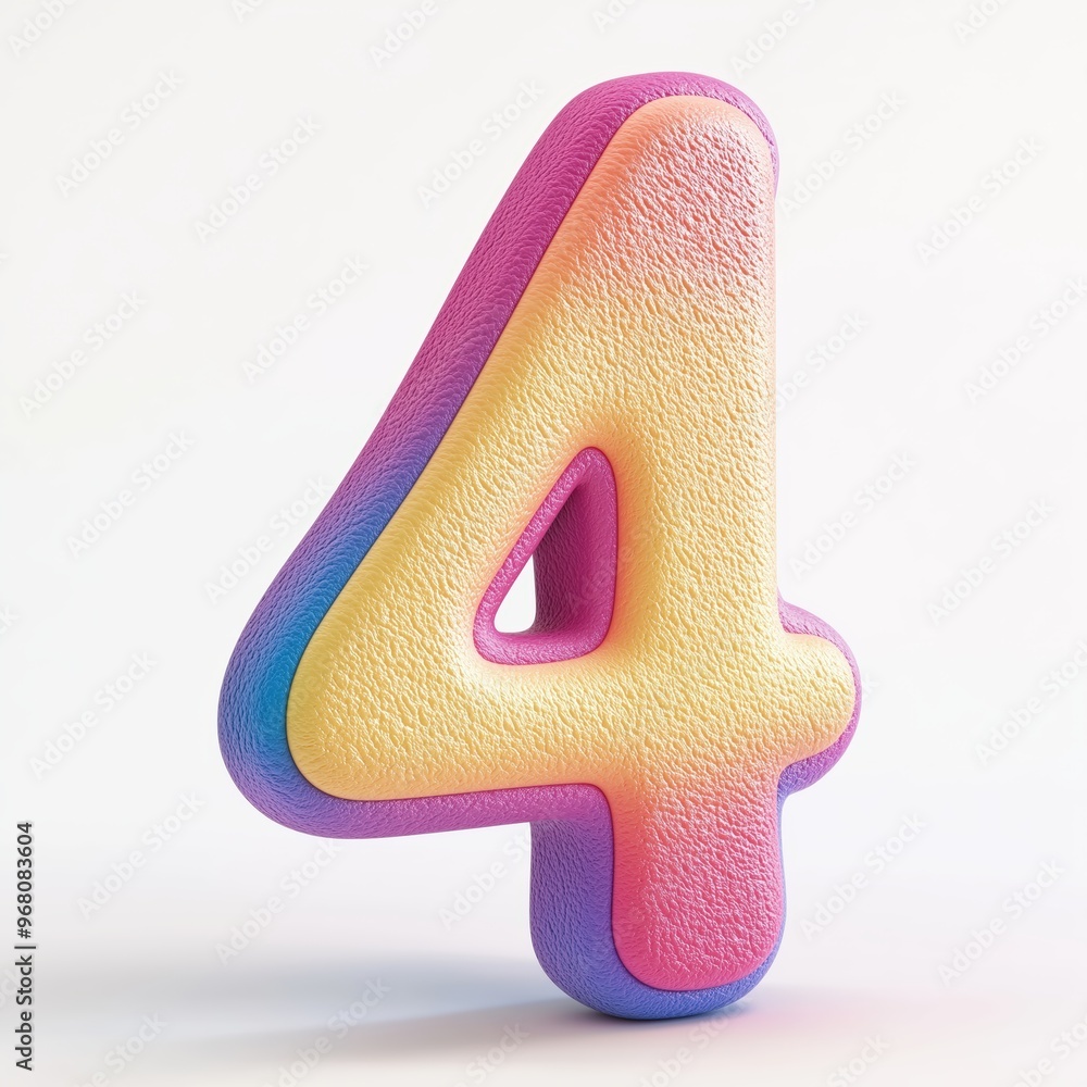 3D number 5 with plastikine play doh texture realistic modern design, soft lighting, white background. 3D number 5 with plastikine play doh texture realistic modern design, soft lighting, white background.