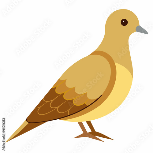 Cute pigeons vector design