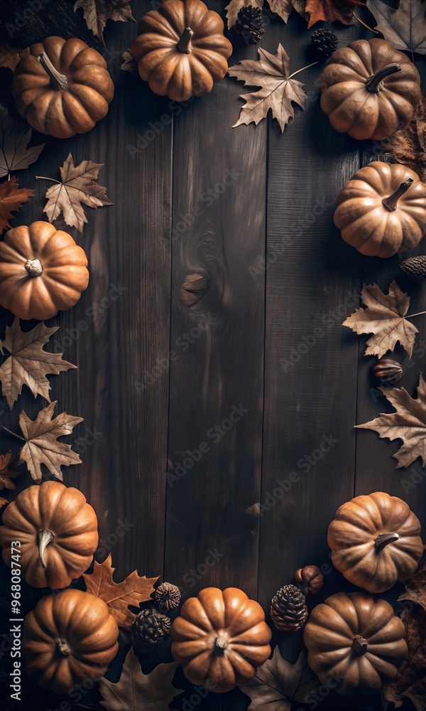 autumn, fall, pumpkin, leaves, frame, harvest, seasonal, cozy, nature, decoration, warm, minimalist, simple, background, orange autumn, fall, pumpkin, leaves, frame, harvest, seasonal, cozy, nature, decoration, warm, minimalist, simple, background, orange