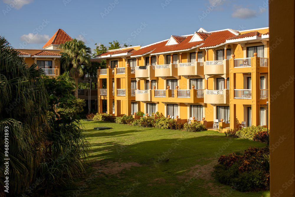 Obraz premium parque de hotel