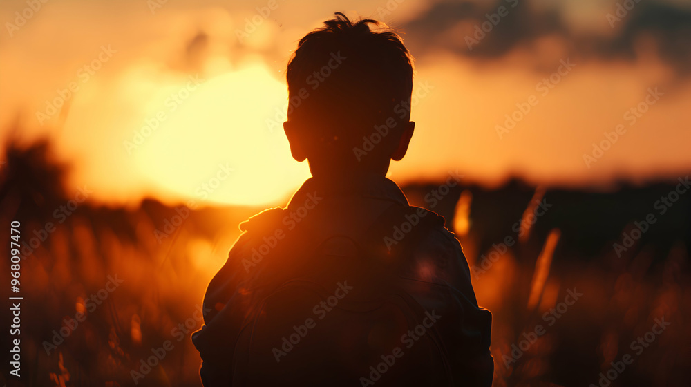 Son Riding Back Father With Outdoors Background Son Riding Back Father With Outdoors Background