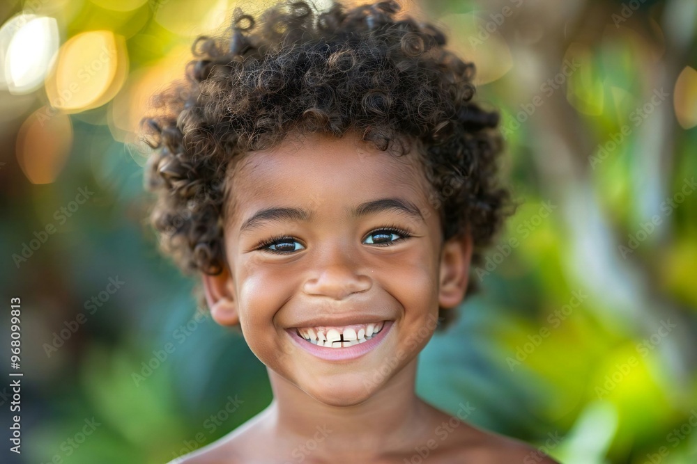 portrait photo of a smilingrace boy with perfect teeth, showcasing his cute and joyful personality. portrait photo of a smilingrace boy with perfect teeth, showcasing his cute and joyful personality.