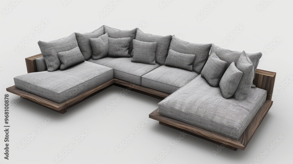 Obraz premium L-Shaped Couch