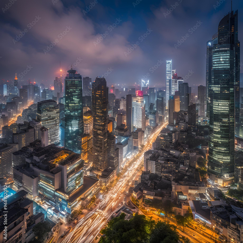 Obraz premium skyline view