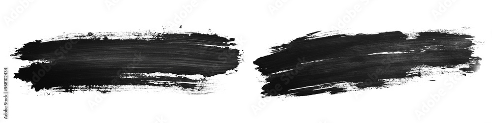 et of a Black ink brush stroke paint template texture for design on a transparent background png et of a Black ink brush stroke paint template texture for design on a transparent background png