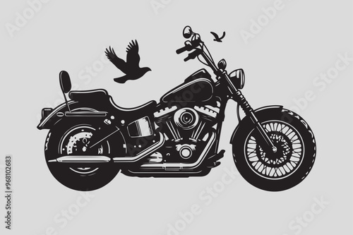 High-Quality Motorcycle Vector Illustrations