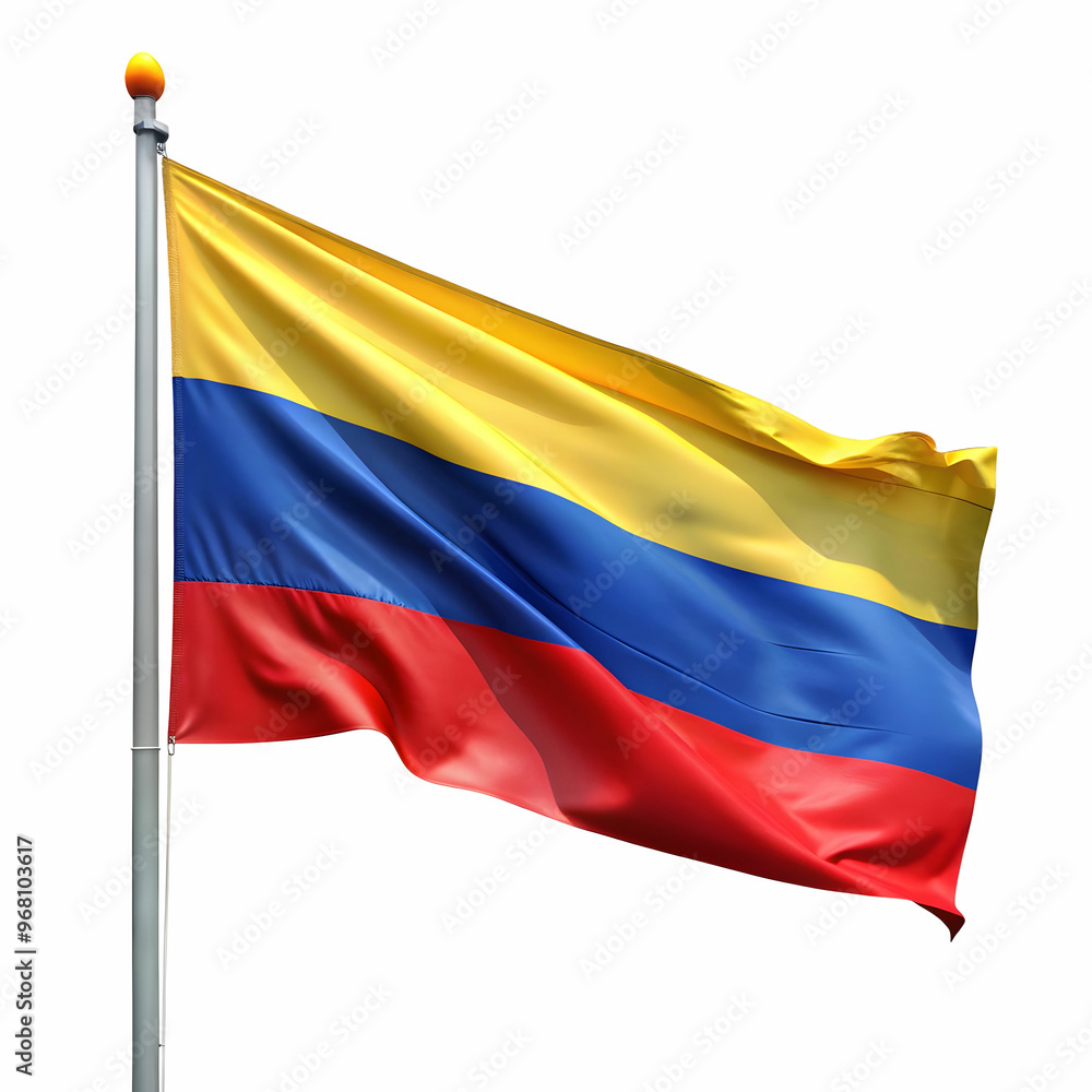 Colombia flag design Colombia flag design