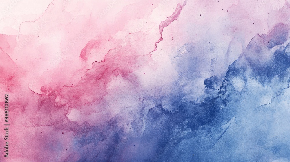 Obraz premium Soft pink and purplish blue textures Abstract watercolor artwork ideal for backgrounds greeting cards and other creative projects