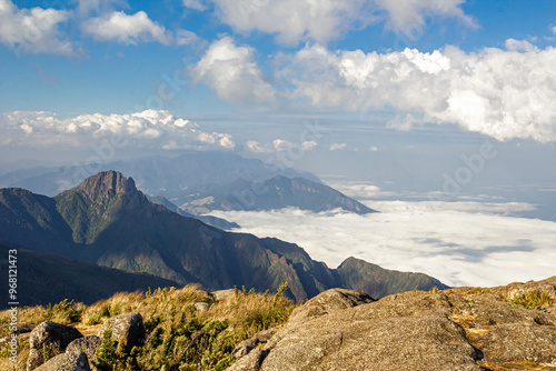 landscape with clouds