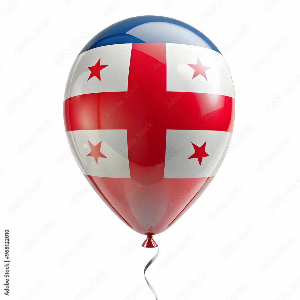 Obraz premium Georgia flag design