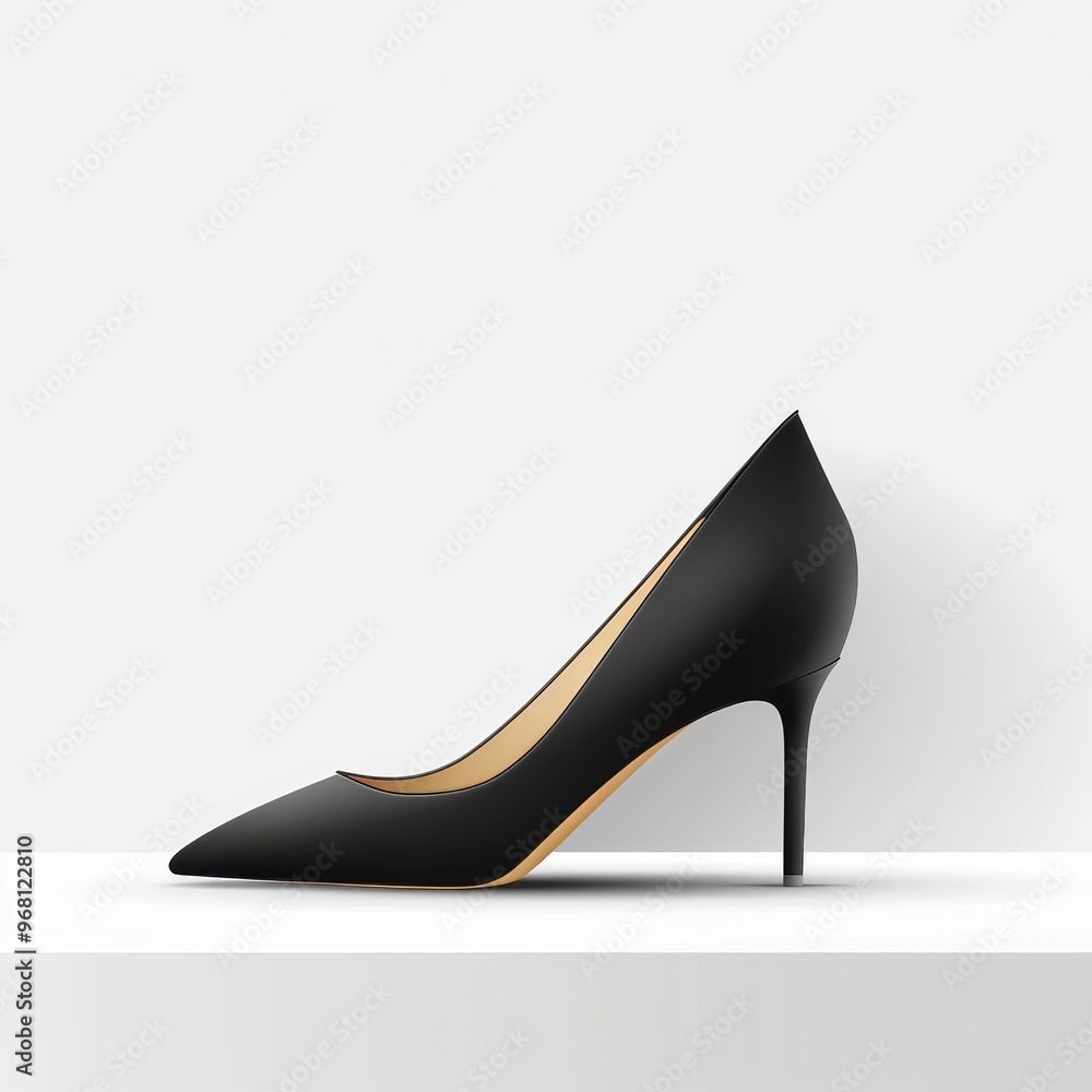 Velvet court shoes, apparel element, minimalist vector design, luxurious look, isolated on white background. Velvet court shoes, apparel element, minimalist vector design, luxurious look, isolated on white background.