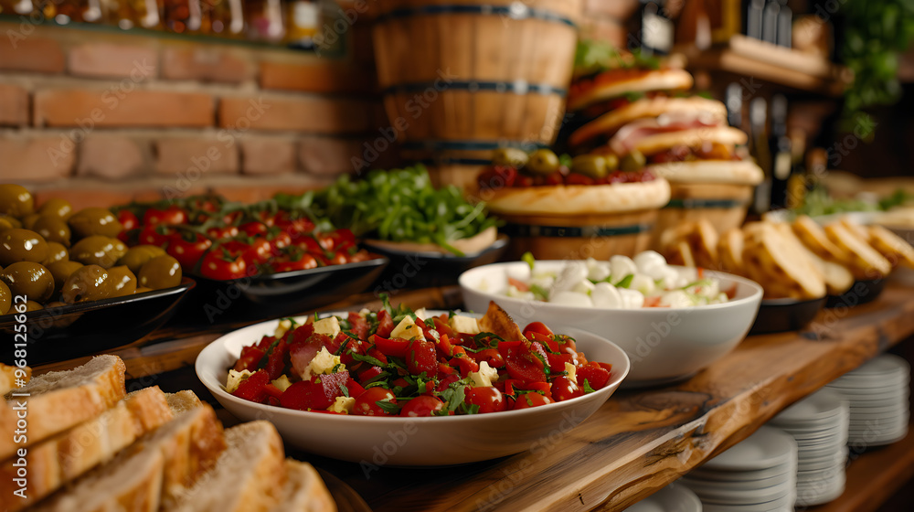 Fototapeta premium Spanish Tapas Assortment