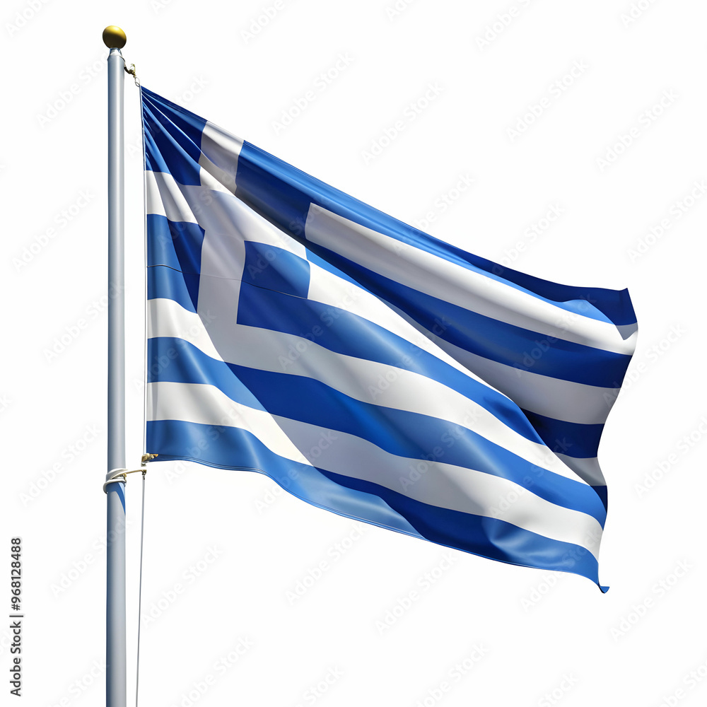 Fototapeta premium Greece flag design