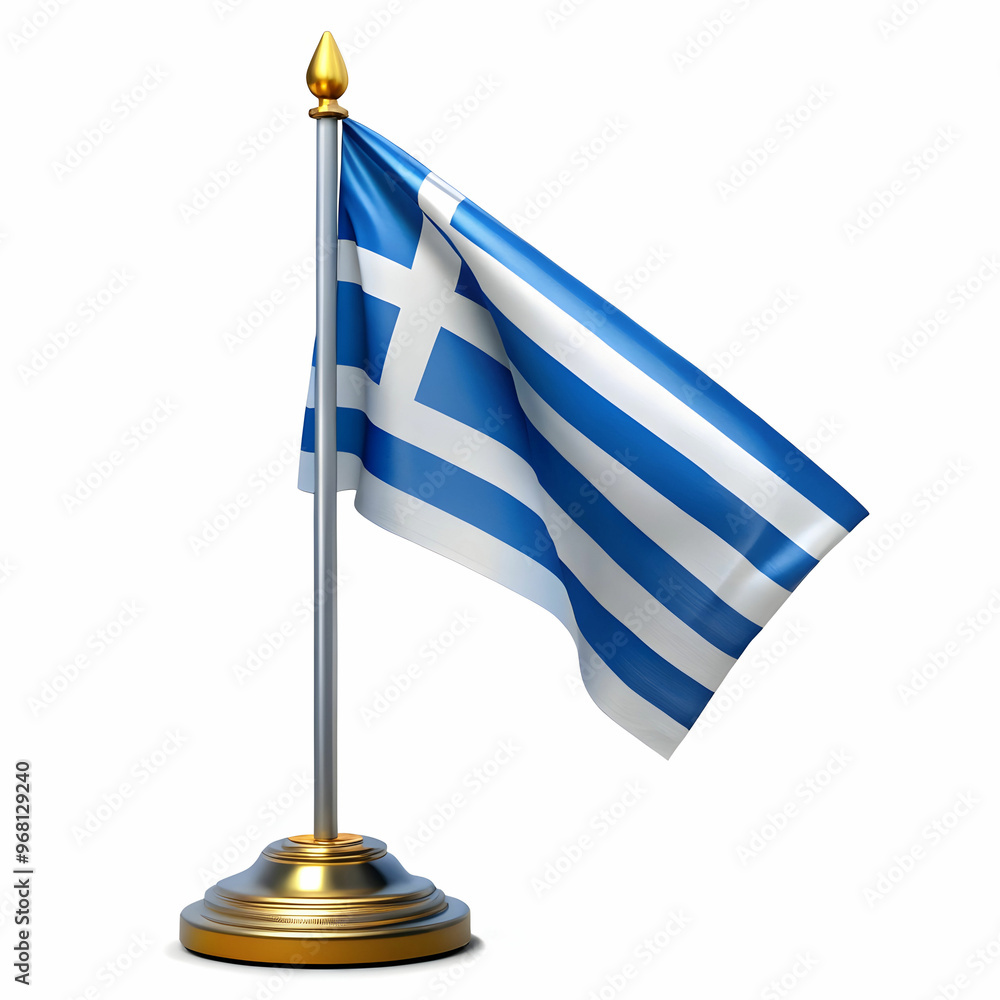 Fototapeta premium Greece flag design