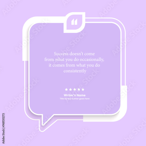 Creative Testimonial Editable Vector Illustration, Empty speech bubbles, What our Clients Say, Quote, Review, Feedback, Infographic Template, Label, editable text box layout, recommendation note