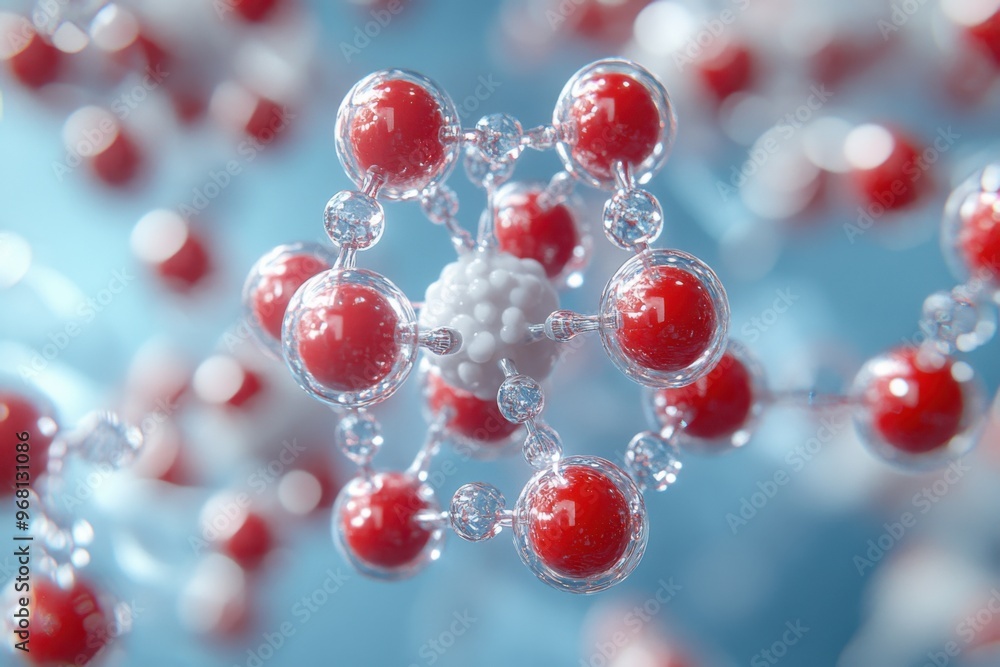 Intricate superstring theory conceptual art with molecular structures Intricate superstring theory conceptual art with molecular structures