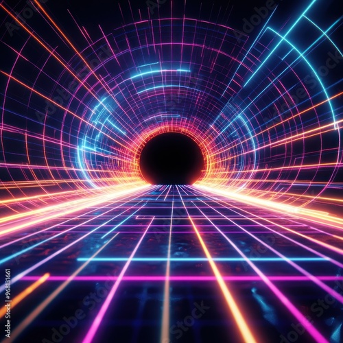 Neon Tunnel