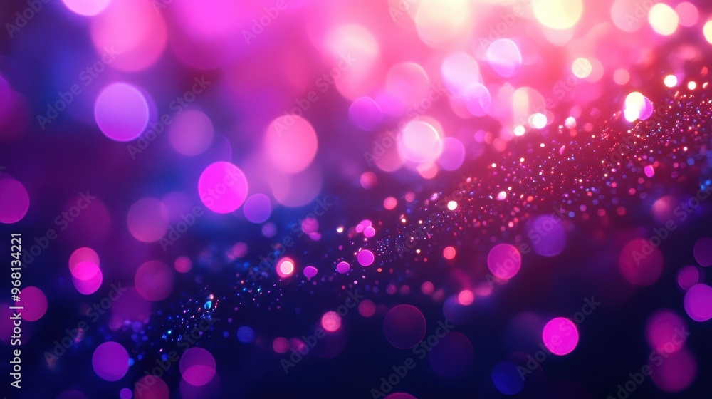Purple and Pink Bokeh Lights Abstract Background Purple and Pink Bokeh Lights Abstract Background