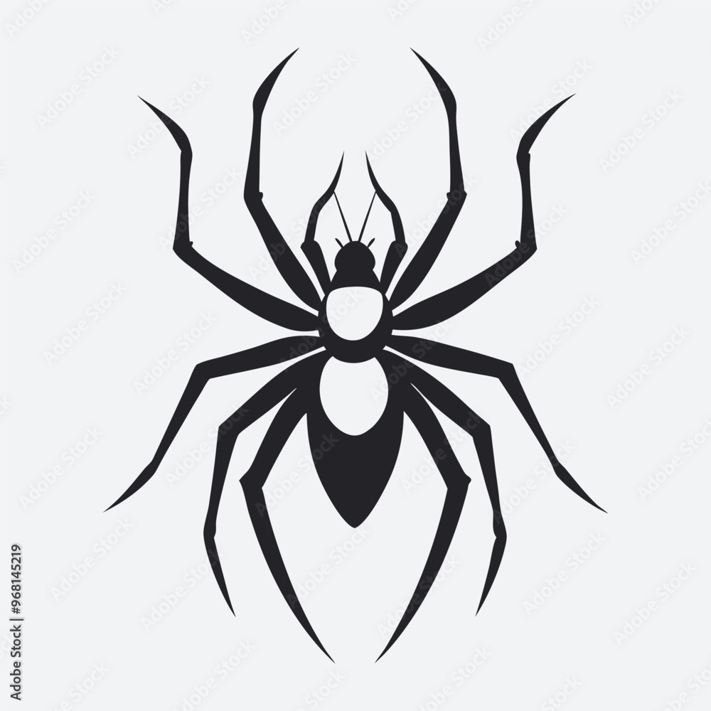 Spider silhouette black vector art , Spidesilhouette vector art illustration.
Spider silhouette black vector art , Spidesilhouette vector art illustration.