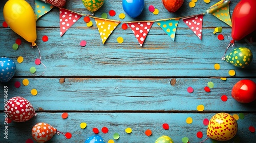 Fondo con espacio para añadir frases, felicitaciones de cumpleaños, fiestas, eventos. 