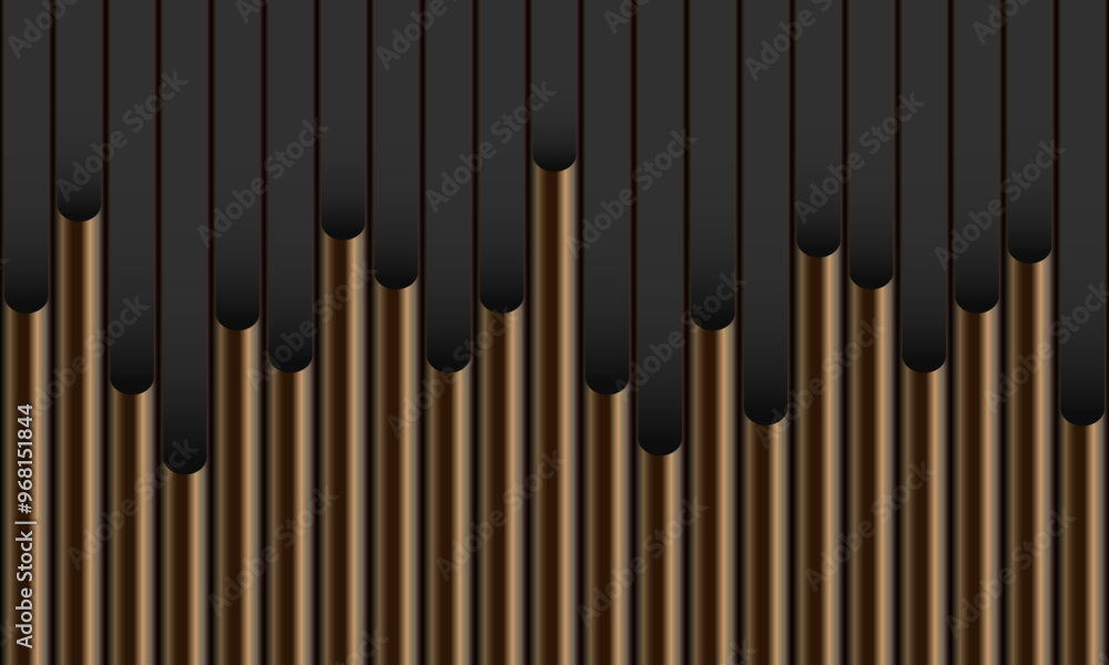 Abstract pipe shape Metal Background Vector EPS. Dark vertical steel bar pattern background template. Metal texture surface or galvanize steel. Phone wallpaper. 3d rendering EPS. Abstract pipe shape Metal Background Vector EPS. Dark vertical steel bar pattern background template. Metal texture surface or galvanize steel. Phone wallpaper. 3d rendering EPS.