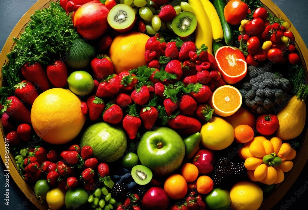 colorful ingredients artfully arranged captivating display showcasing freshness variety food items, appetizer, arrangement, attractive, backdrop, beautiful colorful ingredients artfully arranged captivating display showcasing freshness variety food items, appetizer, arrangement, attractive, backdrop, beautiful
