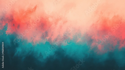 Abstract Illusionism with a Blurry Background and Intricate Gradient Patterns in a Digital Painting for Modern Wallpaper and Artistic Poster Design