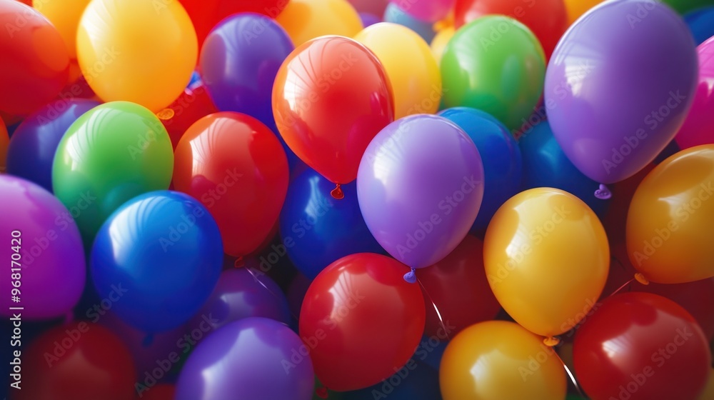 Colorful Balloons Background Colorful Balloons Background