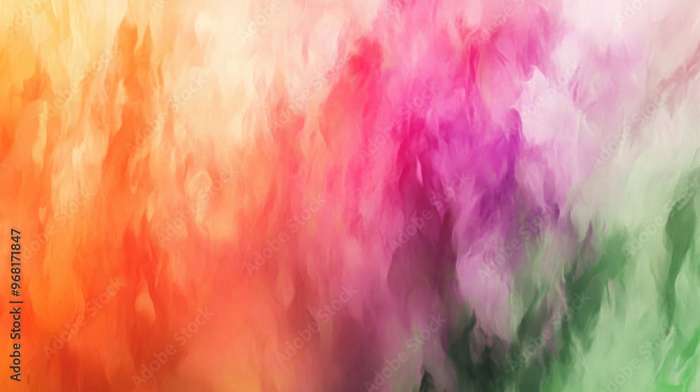 Fototapeta premium Abstract Illusionism with a Blurry Background and Intricate Gradient Patterns in a Digital Painting for Modern Wallpaper and Artistic Poster Design
