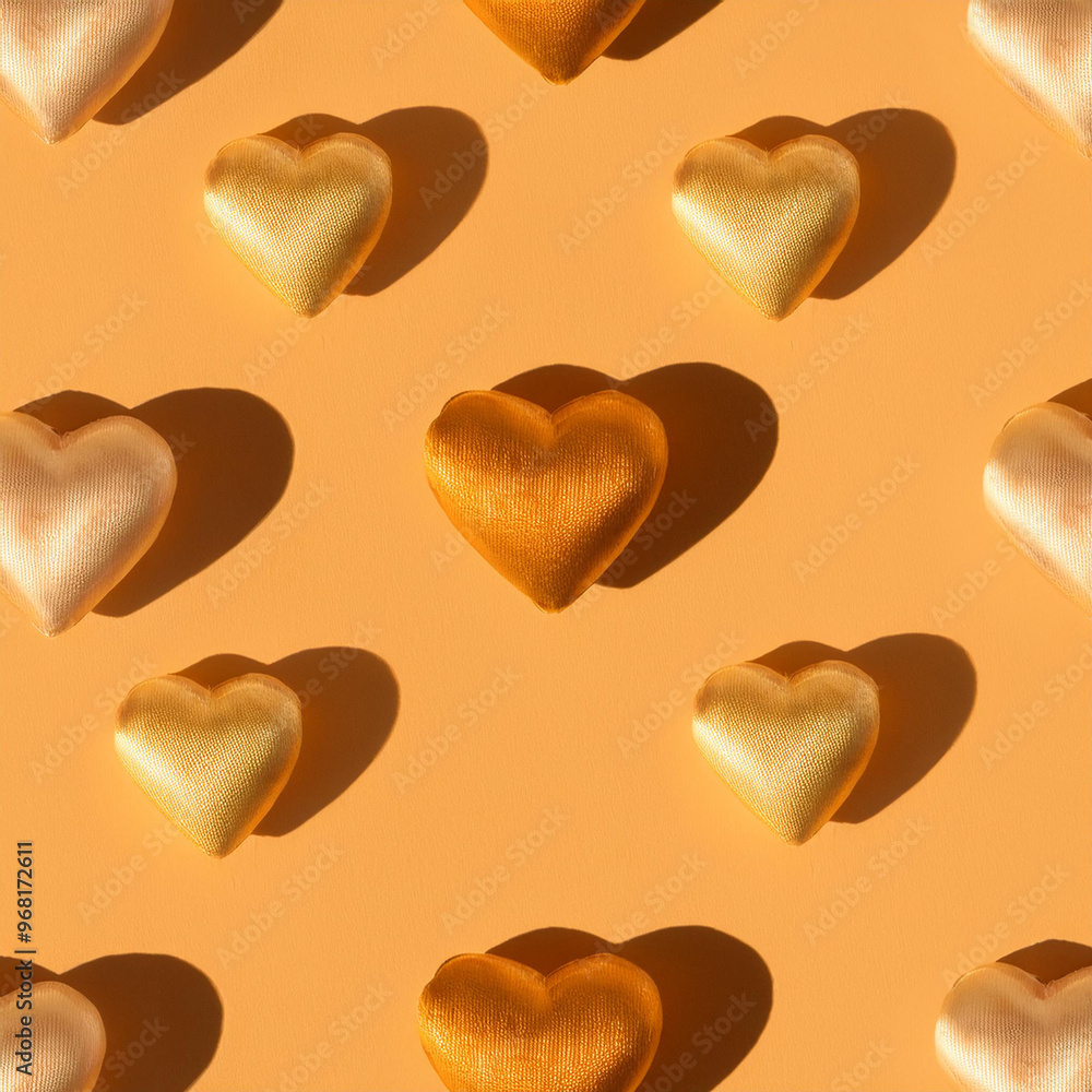 Obraz premium Heart Shaped Pattern