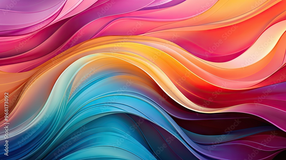 Abstract wavy background Abstract wavy background