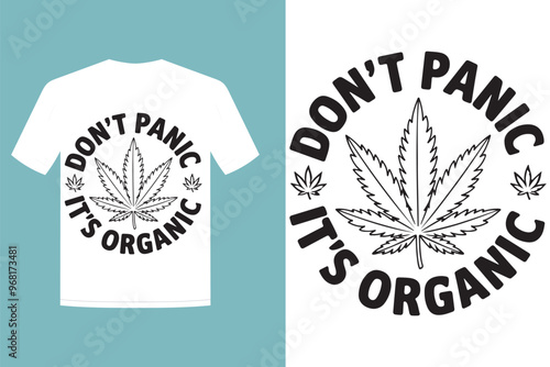 Emblem template with cannabis leaf. Design element for poster, t shirt, banner, flyer, emblem, sign. Vector illustration